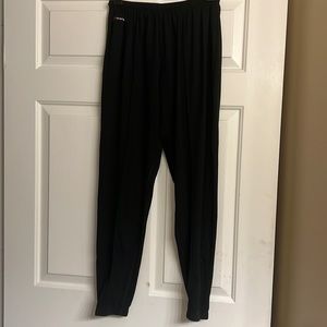 black sweat pants